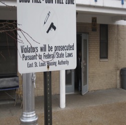East Saint Louis Housing Authority No Guns